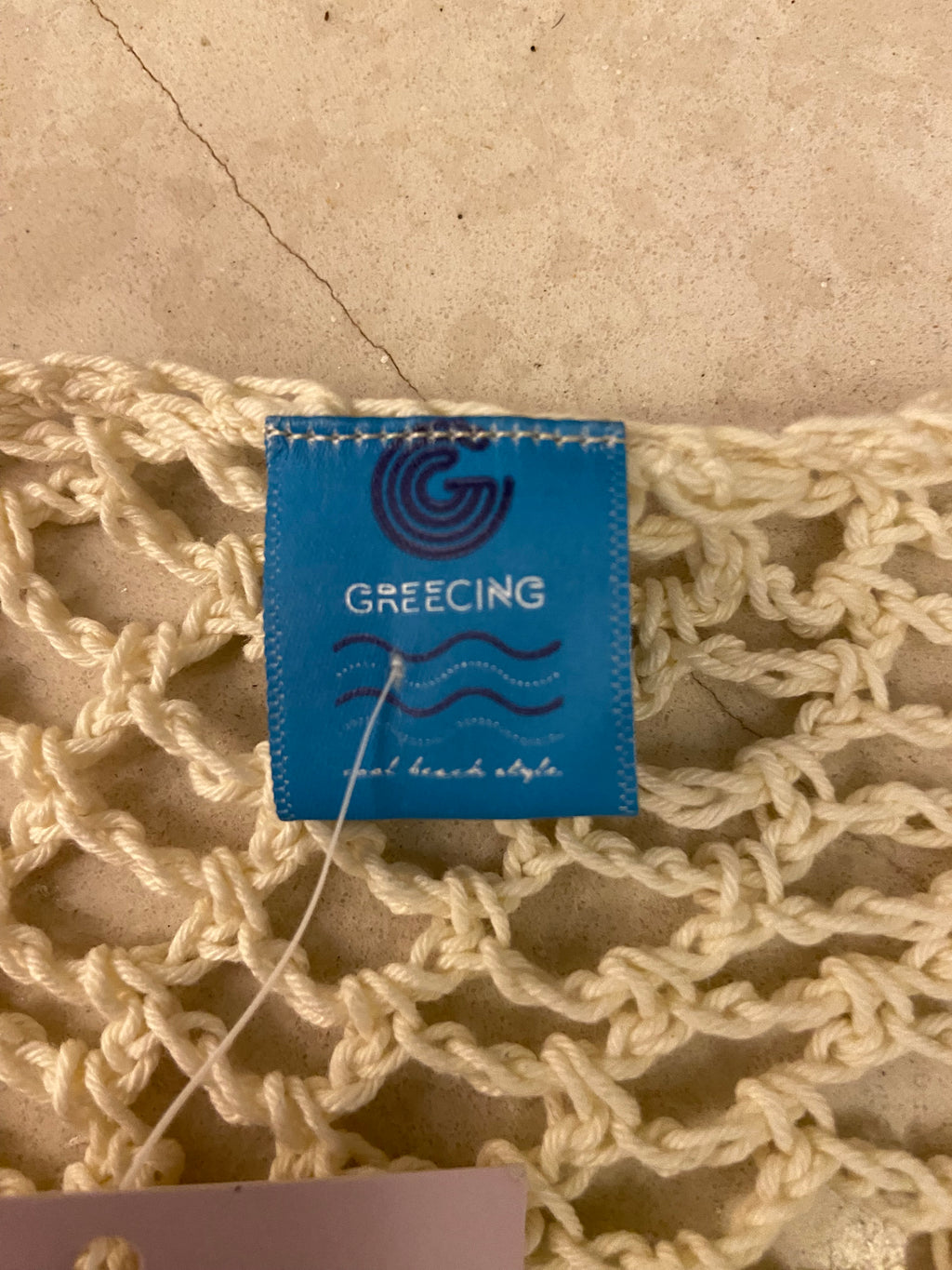 Vintage 00s Crochet Halterneck Dress - Size XS