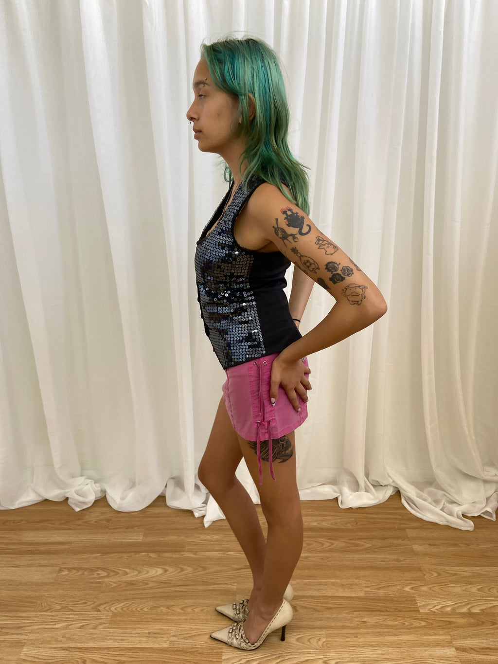 Guess Mini Skirt - Size UK 6