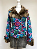 Vintage Custo Barcelona Afghan Jacket - Size S