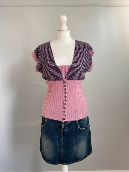Vintage 00s Knit Top - Size M
