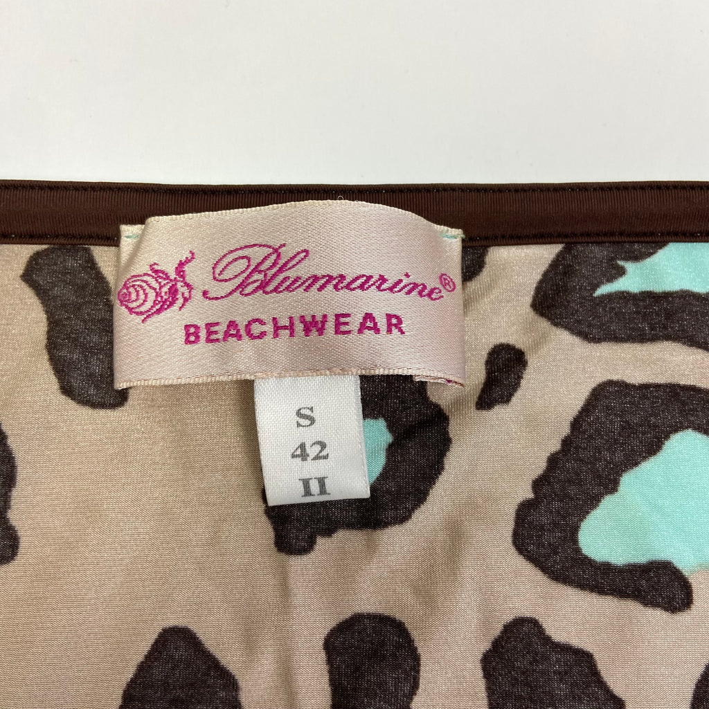 Bluemarine Leopard Print Halterneck Top - Size S - Funky Cat