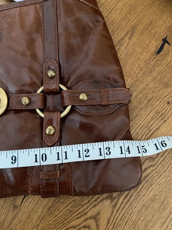 Vintage Leather Studded Eyelet Bag - Funky Cat
