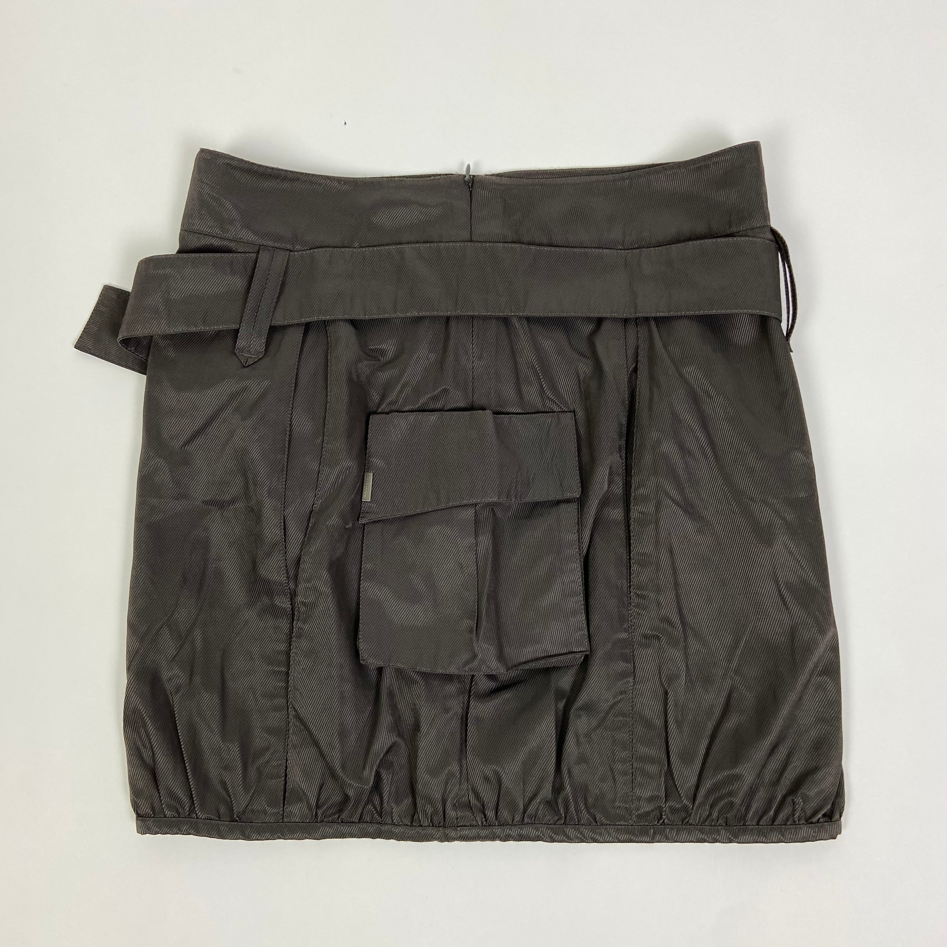 Cop Copine Grey Cargo Balloon Skirt - Size M/L - Funky Cat