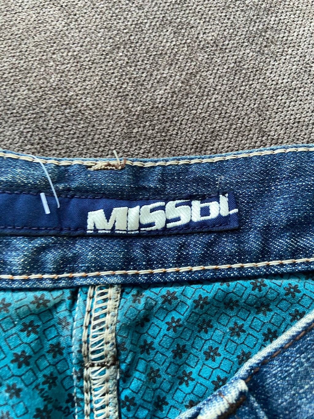 Miss Sixty Bootcut Jeans With Stars - Size UK 6