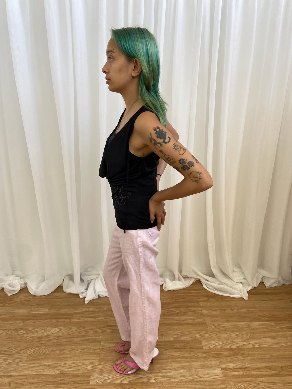 Dolce & Gabbana Pink Trousers - Size XS
