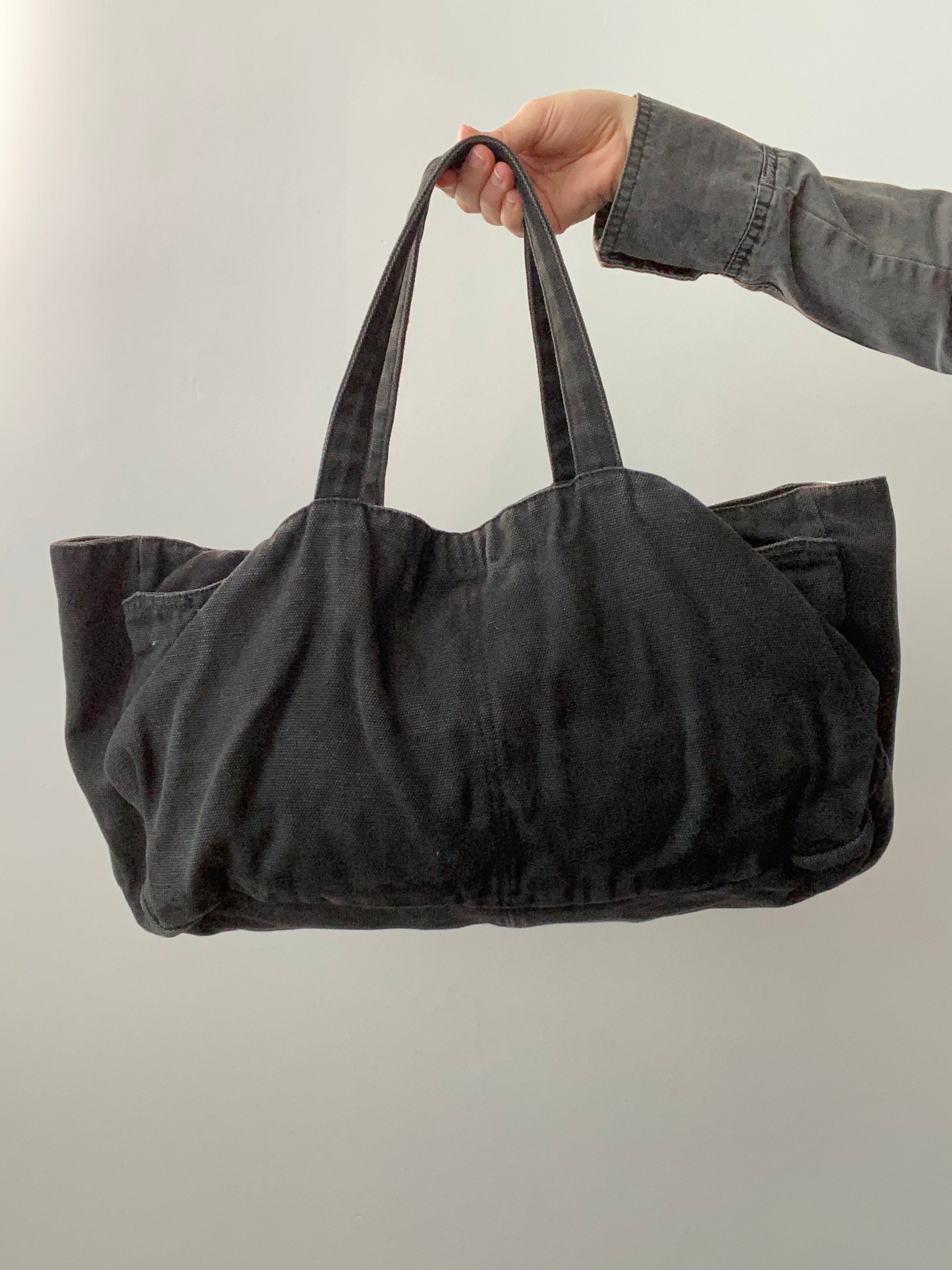 Vintage 00s Liu Jo Rhinestone Tote Bag - Funky Cat