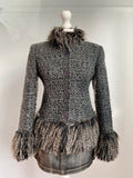 Vintage Mongolian Fur Penny Lane Jacket - Size S - Funky Cat