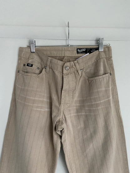 Vintage 00s Pinstriped Bootcut Pants - Waist 30” - Funky Cat