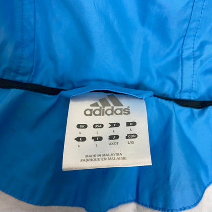 Blue Adidas Windbreaker Jacket - Size L