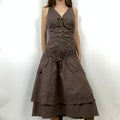 Archive Lace Up Dress - Size M/L - Funky Cat