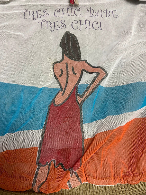 Vintage 00s Utility Bomber Jacket - Size M/L - Funky Cat