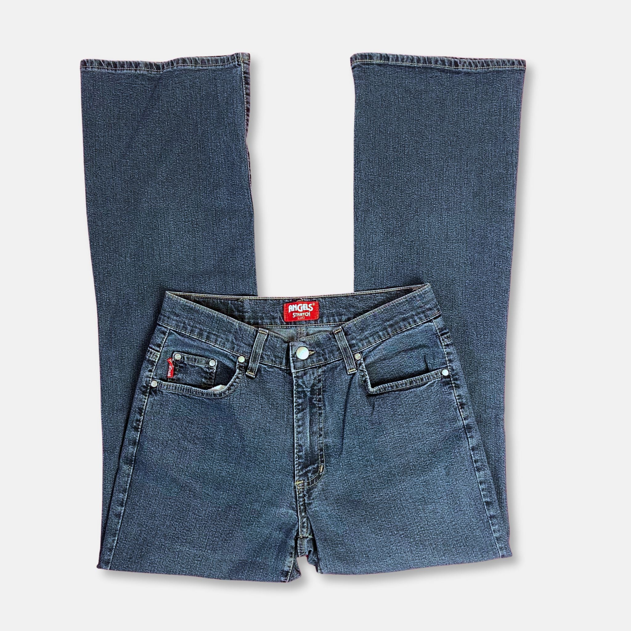 00s Bootcut Jeans - Size S - Funky Cat