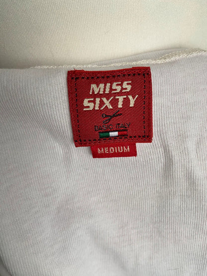 Miss Sixty Ruched Top - Size S/M