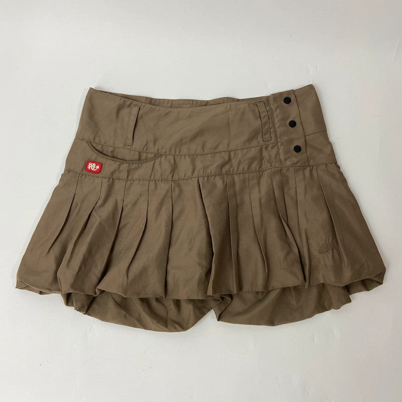 00s Khaki Bubble Bloomer Shorts - Size 8/10