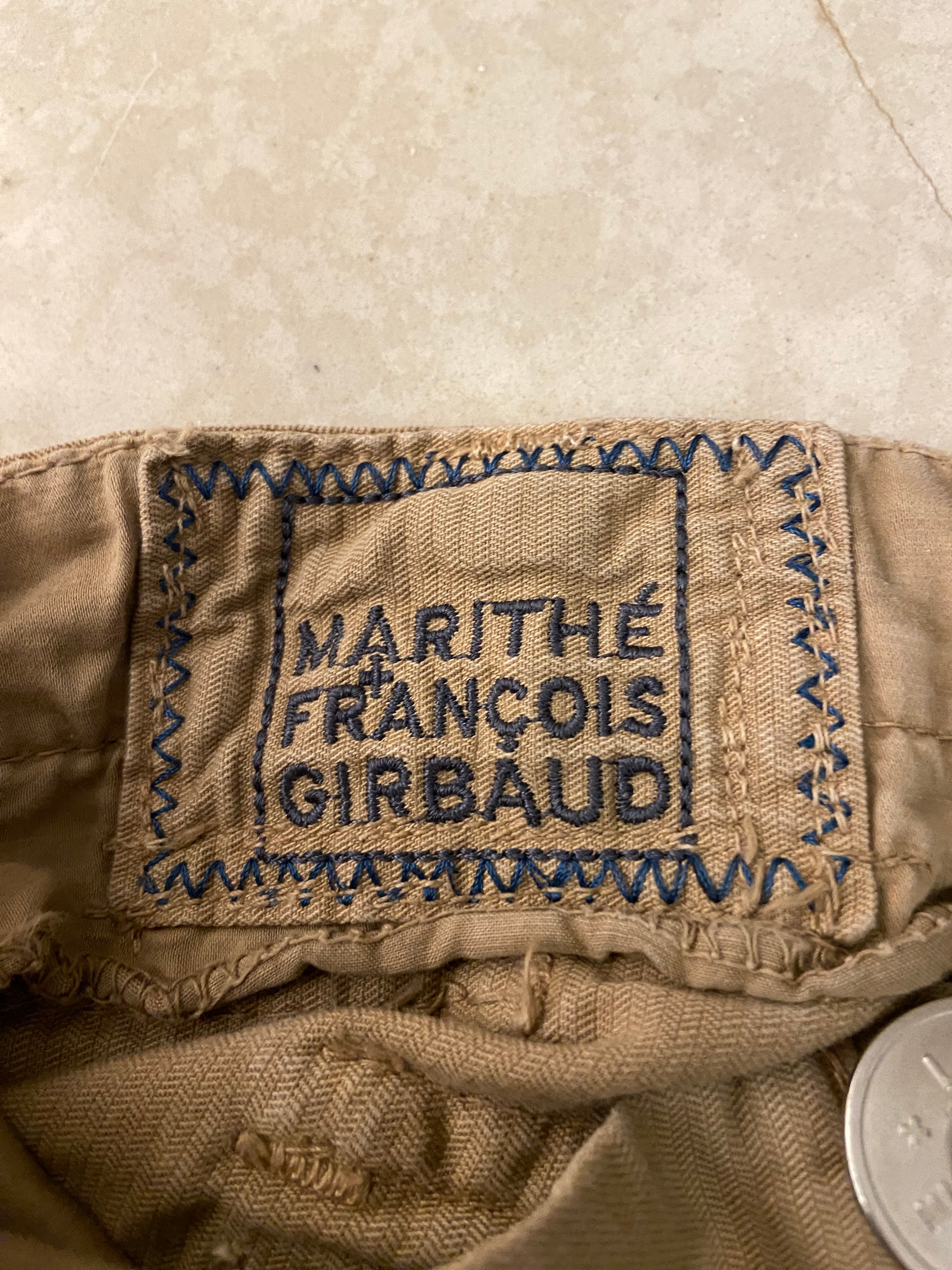Marithé Francois Girbaud Utility Capri Trousers - Size UK 6/8