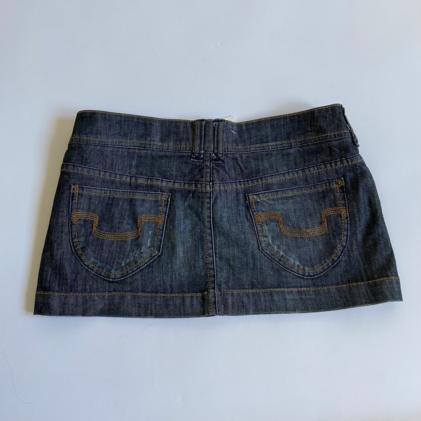 00s Low Rise Denim Mini Skirt - Size M/L