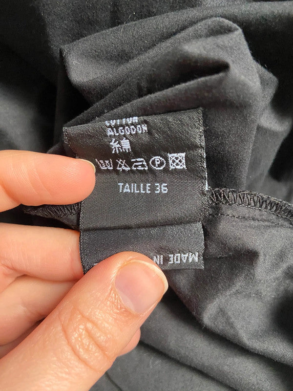 Cop Copine Graphic Print Asymmetric Top - Size XS/S - Funky Cat