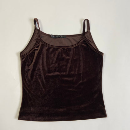 00s Slinky Velvet Cami - Size S