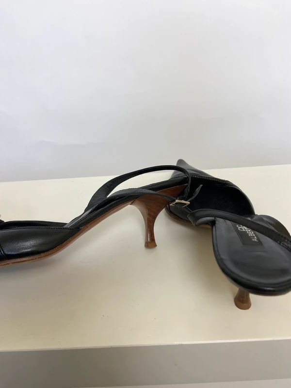 Vintage 00s Kitten Heels - Size UK 5.5