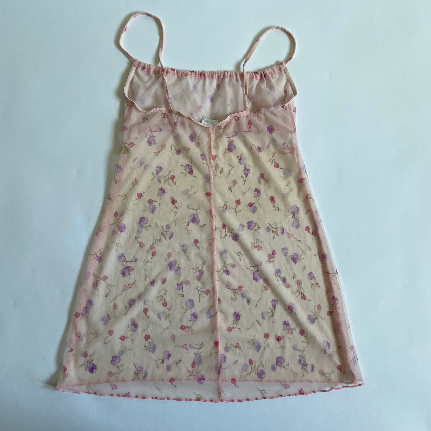 00s Intimissimi floral mesh dress - Size S