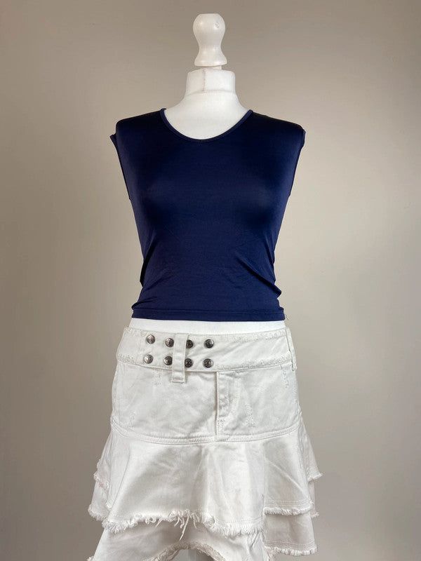 00s Purple Stretchy Baby Tee - Size S