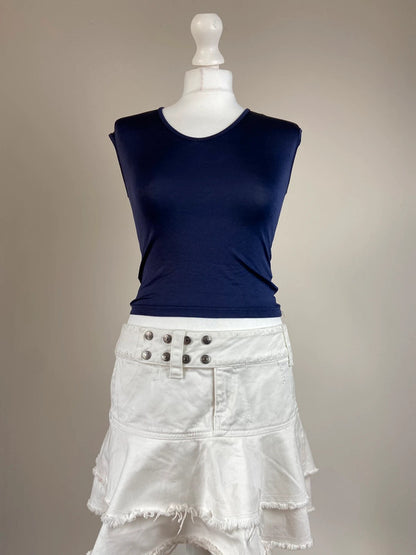 00s Purple Stretchy Baby Tee - Size S