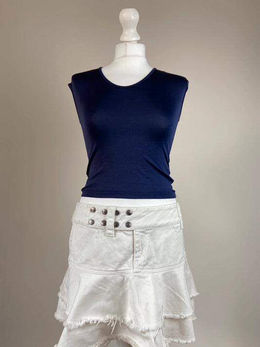 00s Purple Stretchy Baby Tee - Size S