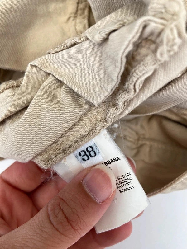 D&G Mini Shorts - Size XS - Funky Cat