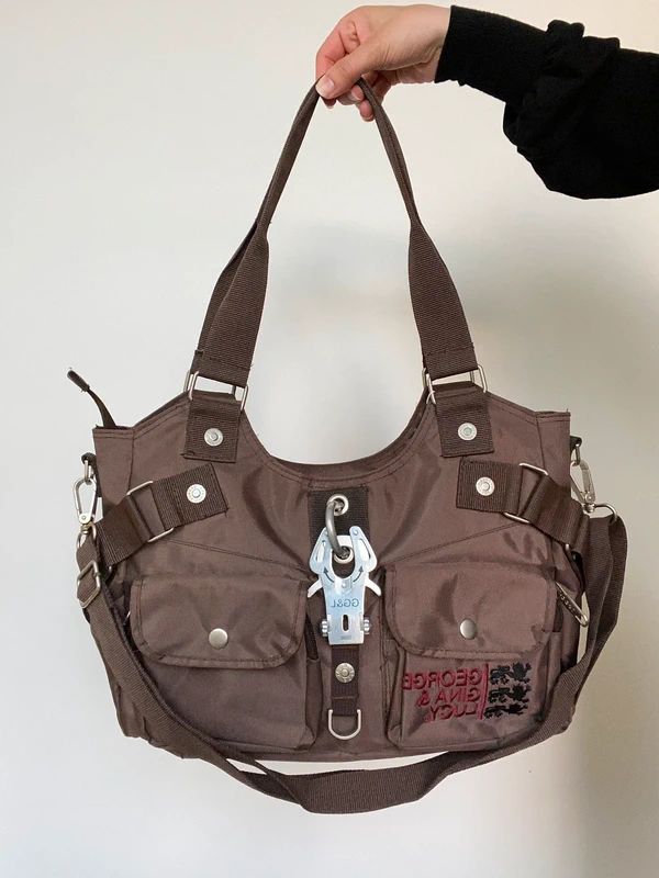 George Gina & Lucy Utility Buckle Bag - Funky Cat