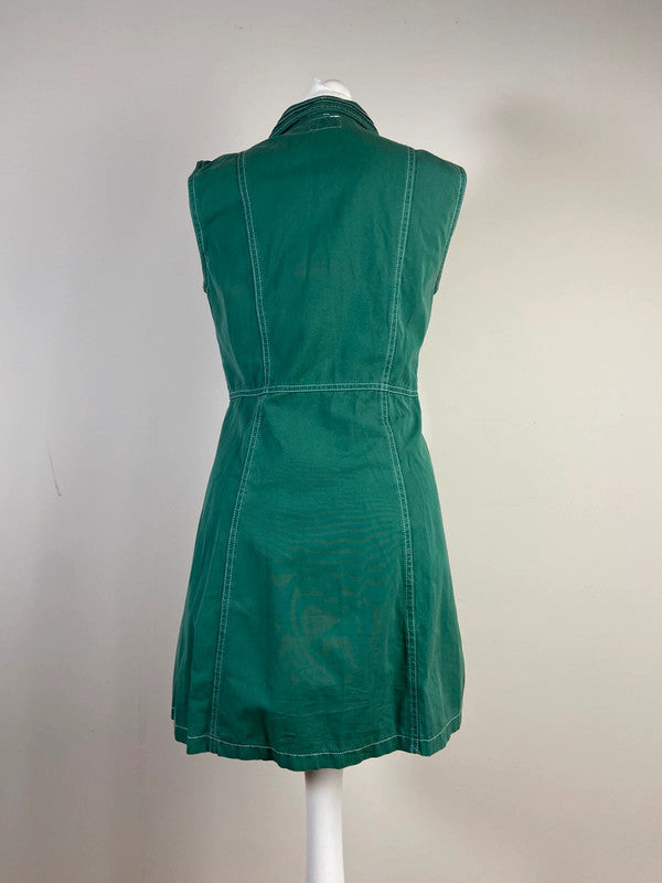90s Miss Sixty Button Up Dress - Size M - Funky Cat