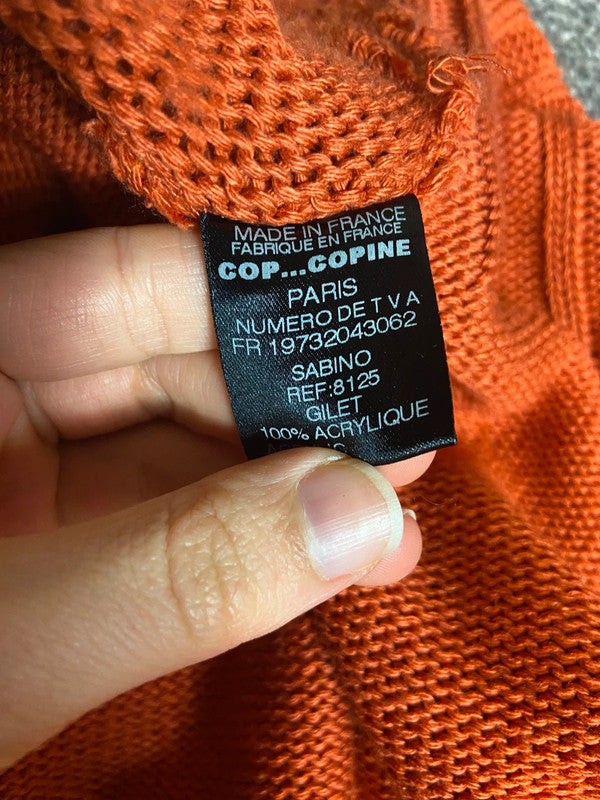 Cop Copine Wrap Jumper - Size S/M - Funky Cat
