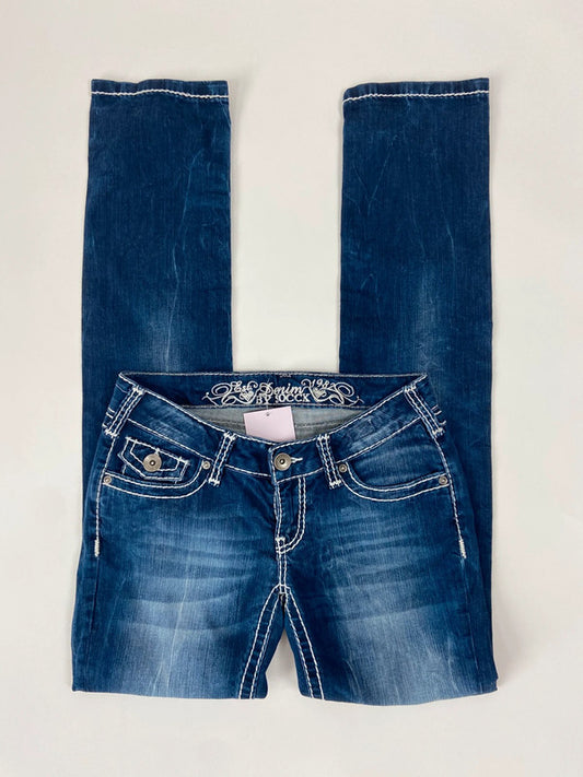 00s Low Rise Bootcut Jeans - Size XS