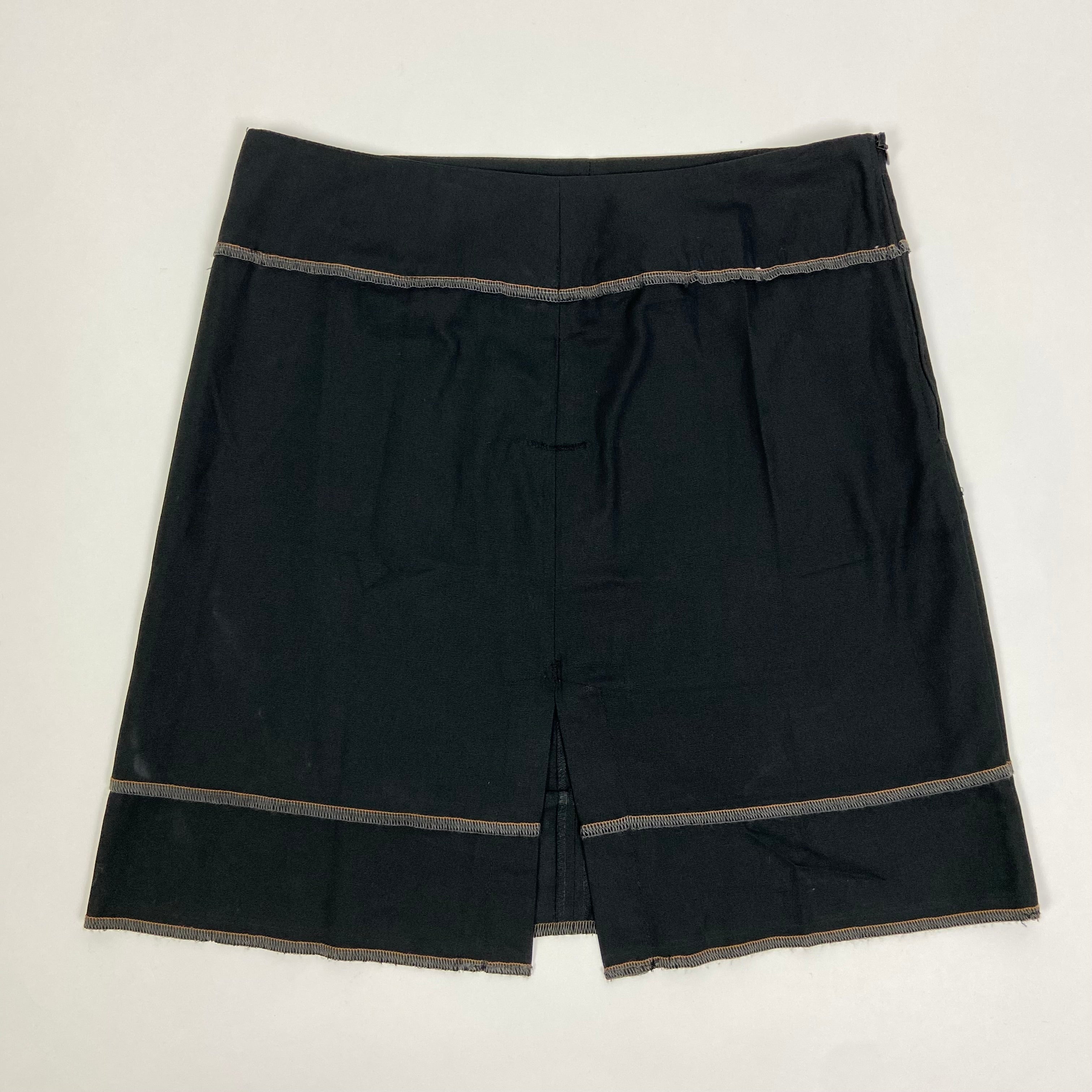 Cop Copine Graphic Skirt - Size XS - Funky Cat