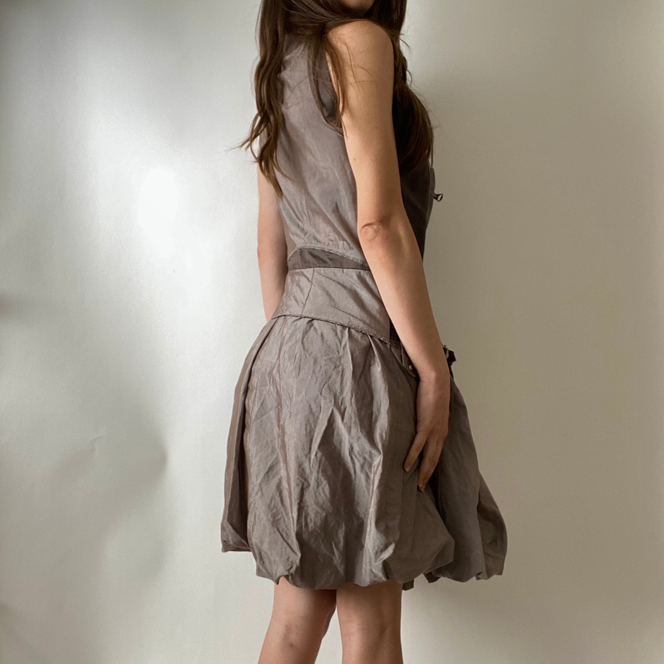 Marithé + François Girbaud Bubble Dress - Size S - Funky Cat