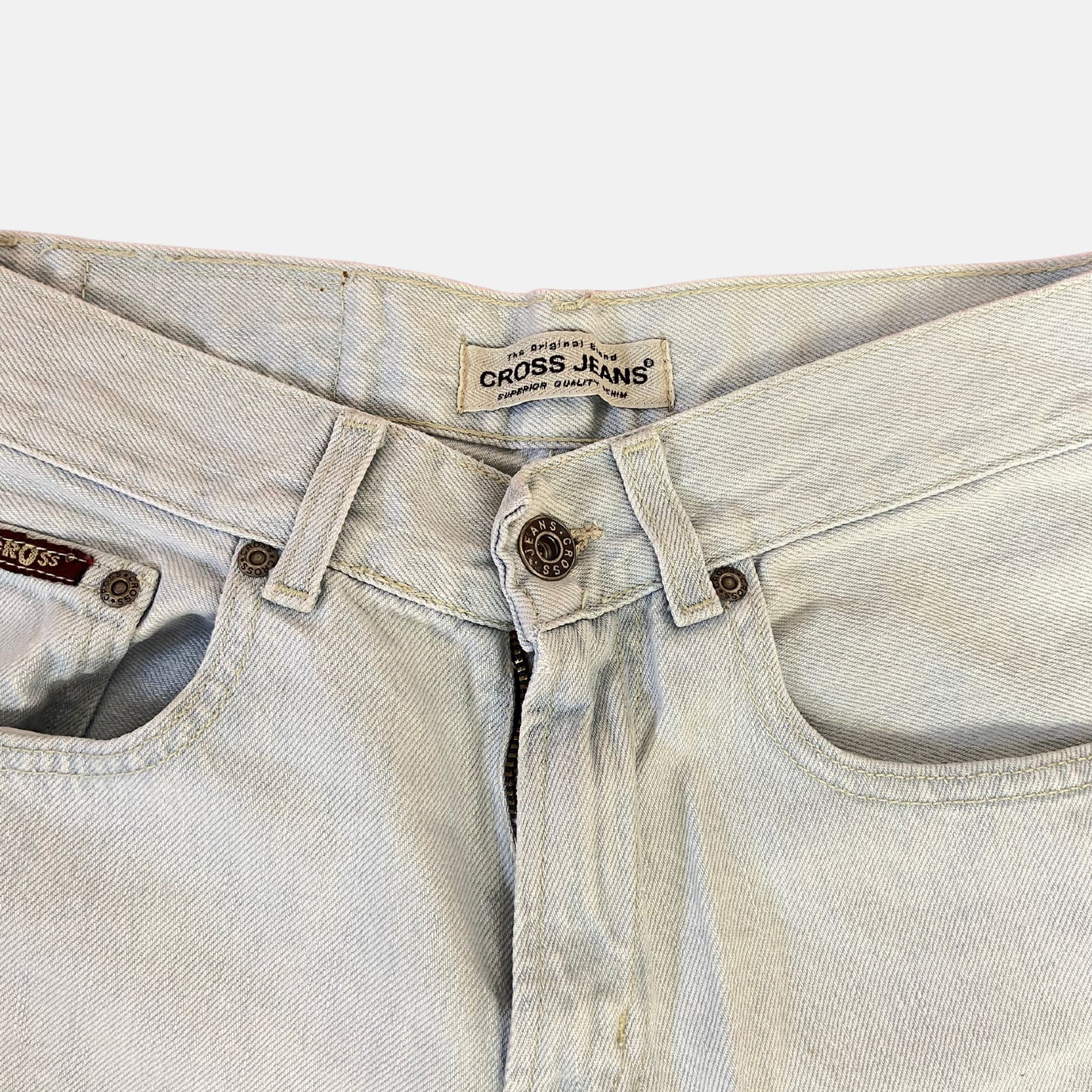 00s Flared Stonewashed Jeans - Size XS