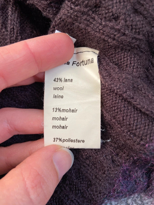 Vintage 00s Wrap Cardigan Whimsical - Size XS