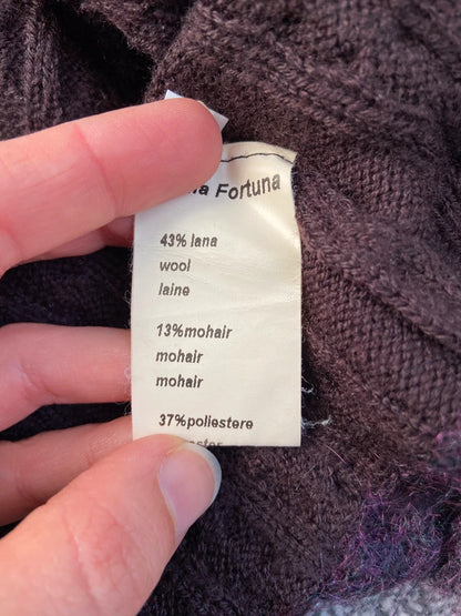 Vintage 00s Wrap Cardigan Whimsical - Size XS