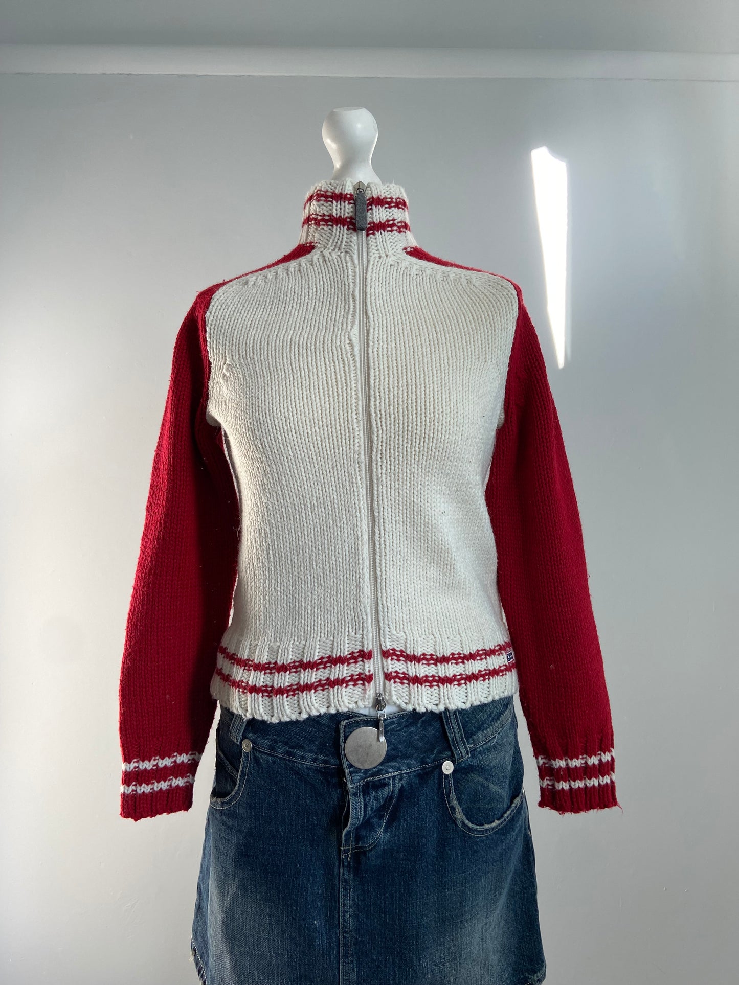 Vintage 00s Zip Jumper - Size M