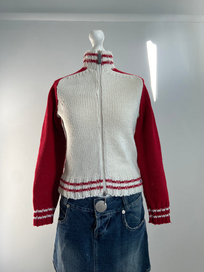 Vintage 00s Zip Jumper - Size M