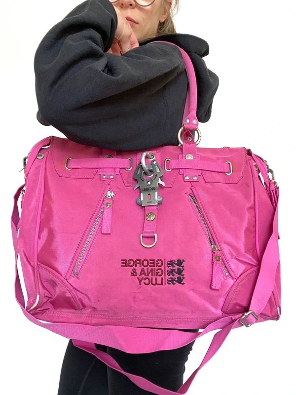 Pink George Gina & Lucy Bag - Funky Cat