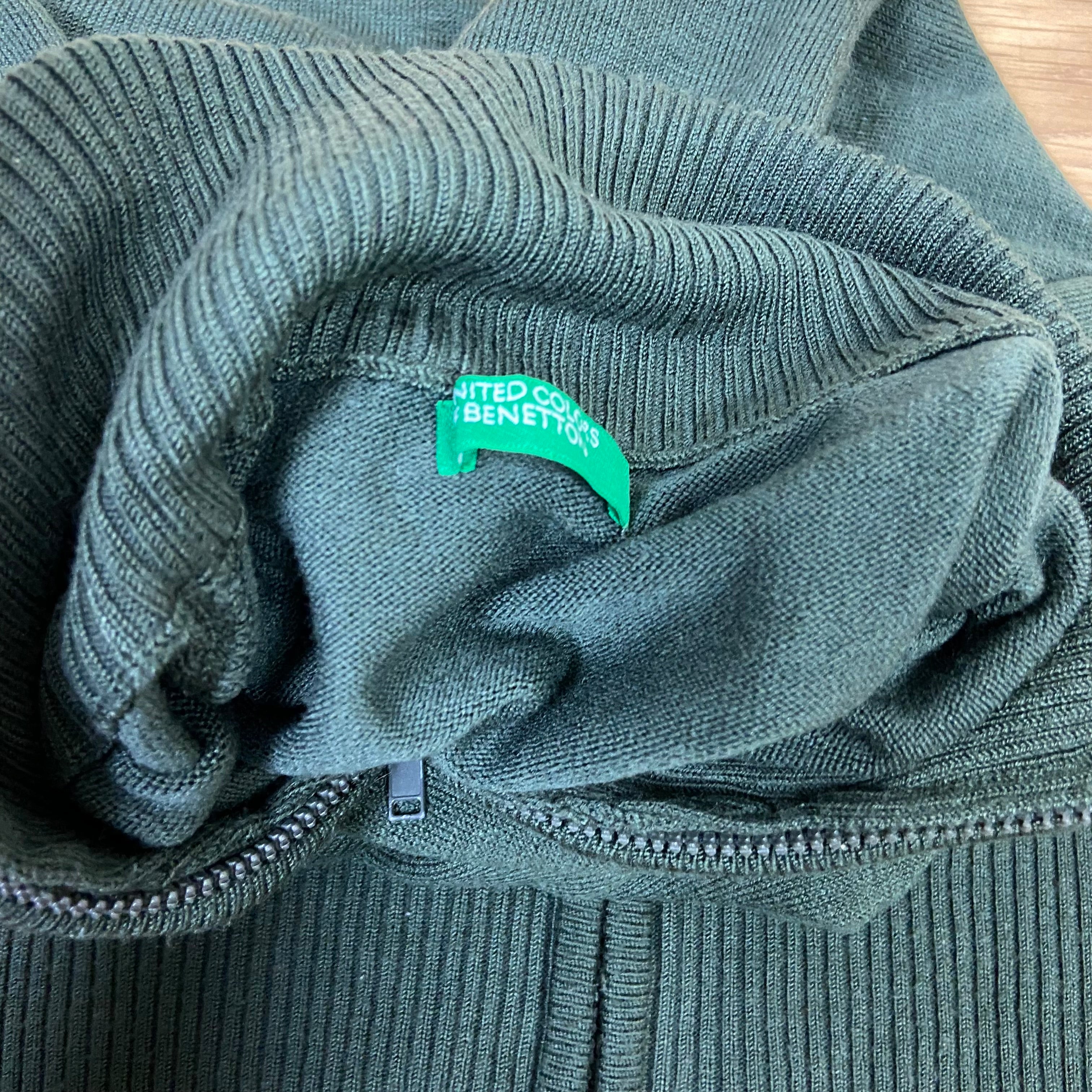 00s Double Zip Jumper - Size XS/S - Funky Cat