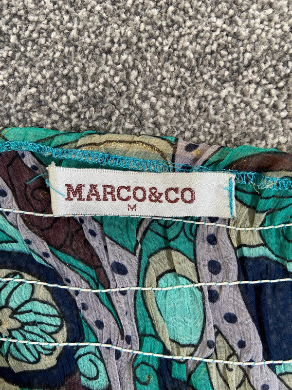 Vintage 00s Babydoll Cami Top - Size S - Funky Cat