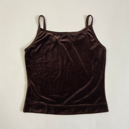 00s Slinky Velvet Cami - Size S