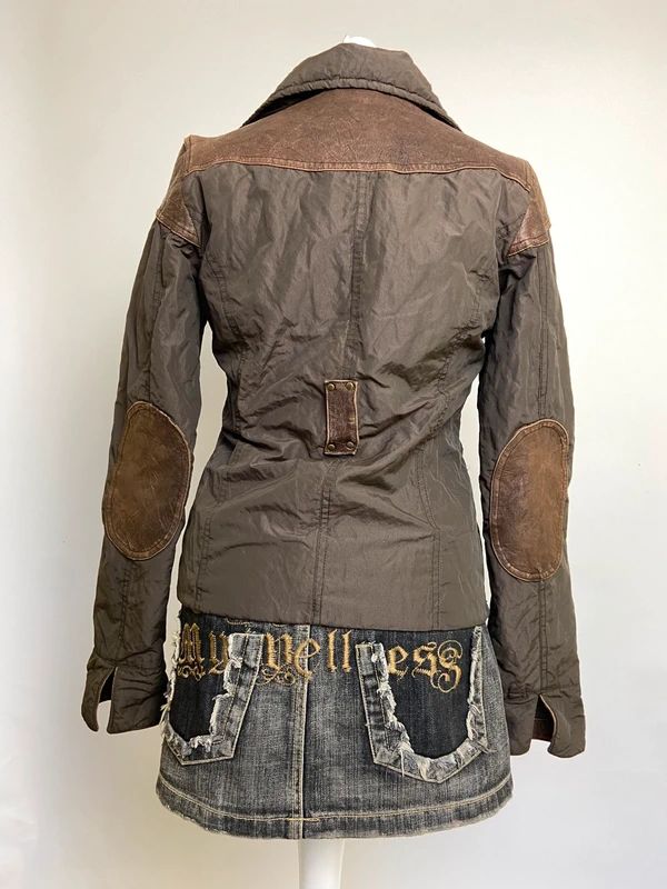Vintage Avantgarde Utility Bomber Jacket - Size M