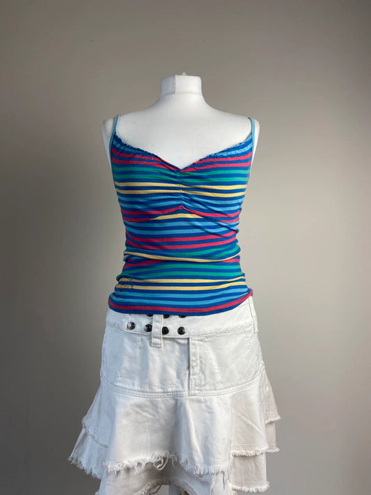 90s Striped Cami Top - Size S