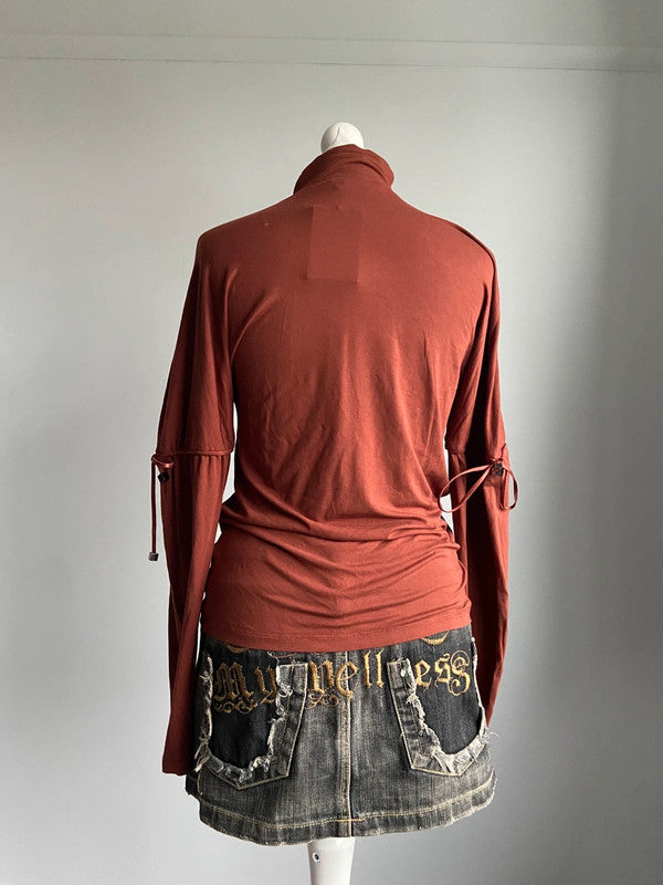 Cop Copine Batwing Top - Size L - Funky Cat