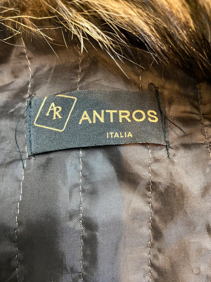 Vintage 00s Fur Trim Leather Jacket - Size S