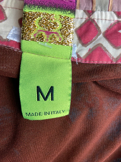 Save The Queen Multicoloured Top - Size S - Funky Cat