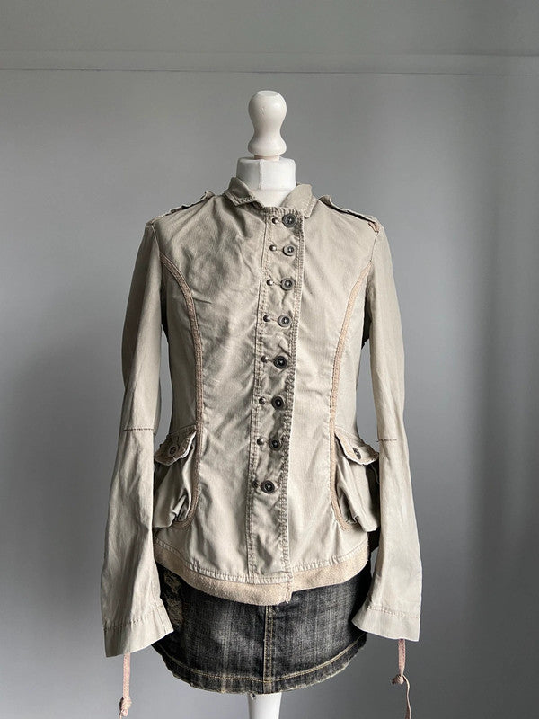 Marithé Francois Girbaud Utility Jacket - Size S - Funky Cat