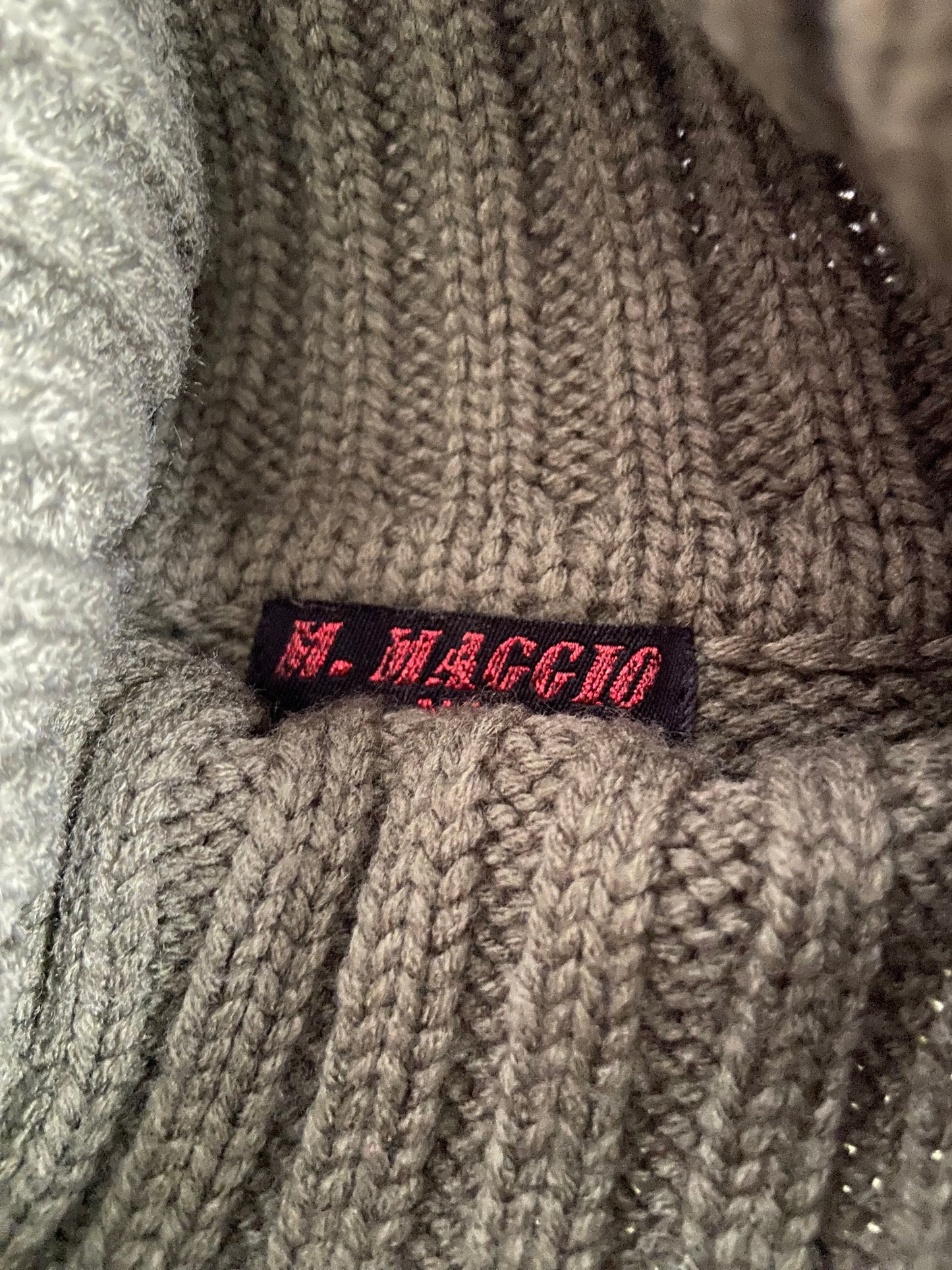 Vintage 00s Stripey Knit Jumper - Size M - Funky Cat